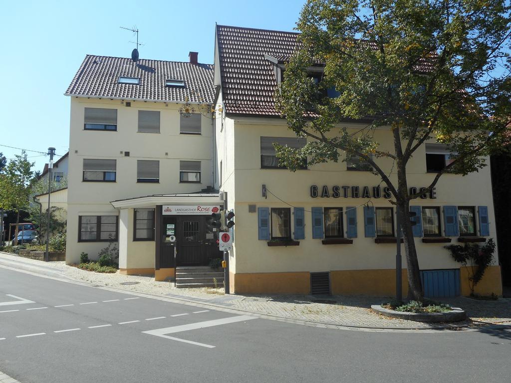 Landgasthof Rose Hotel Ditzingen Exterior photo
